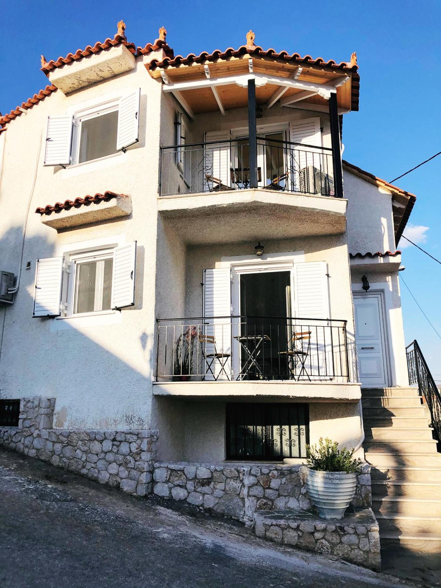 Endless View Home In Nafplio Aria Bagian luar foto